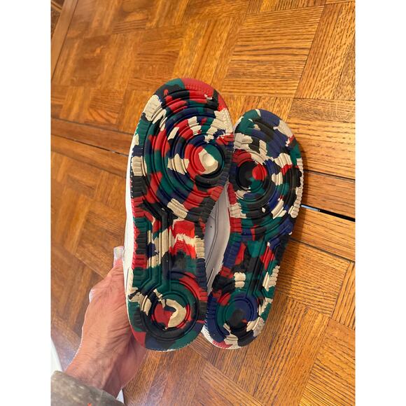 Nike Air Force One Low crayon white sneaker size 5 - Picture 7 of 7